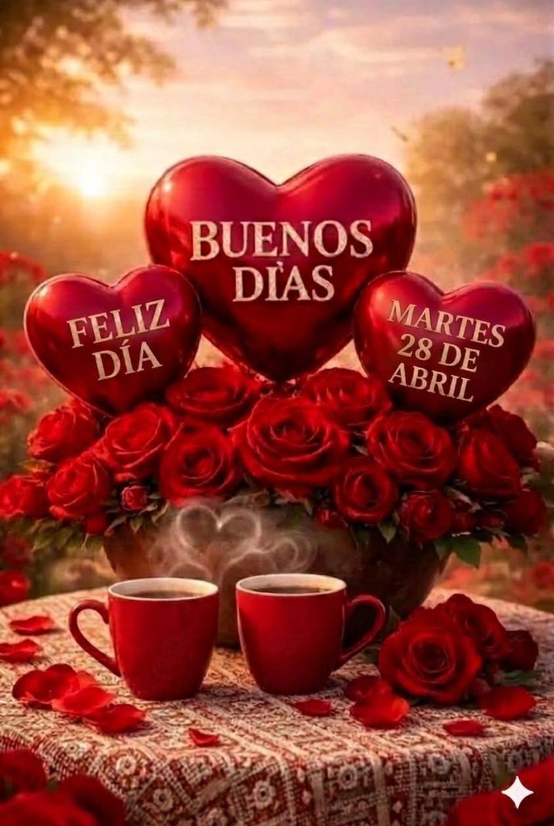necoani33192511's tweet image. #BuenosDias queridos #amigos #Amanece que no es poco #FelizMartes 
Más allá de las adversidades, qué disfruten de un #hermoso y bendecido día, es ÚNICO e IRREPETIBLE. 
Abrazo 🤗