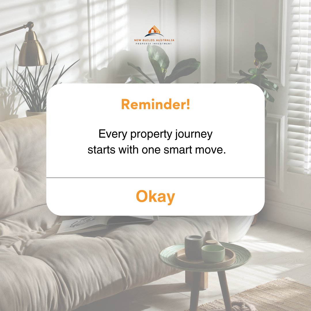 NewbuildsAU's tweet image. Every property journey starts with one smart move 🏡
Whether you’re buying, upgrading or investing — the right decision today shapes your future.

Take the first step with confidence.
🔗 …ldsaustralia.hotpropertyonline.com.au

#PropertyJourney #SmartMoves #PropertyInvestment #NewbuildsAustralia