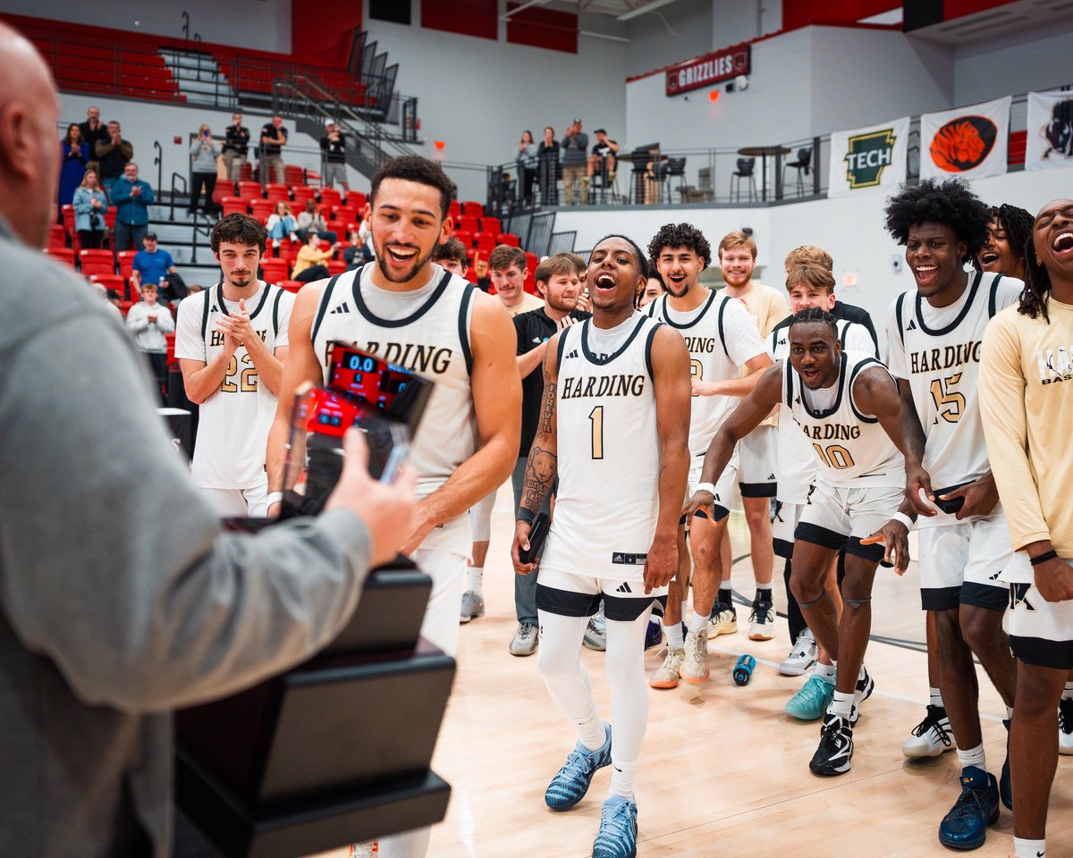 Harding Men's Basketball tweet media