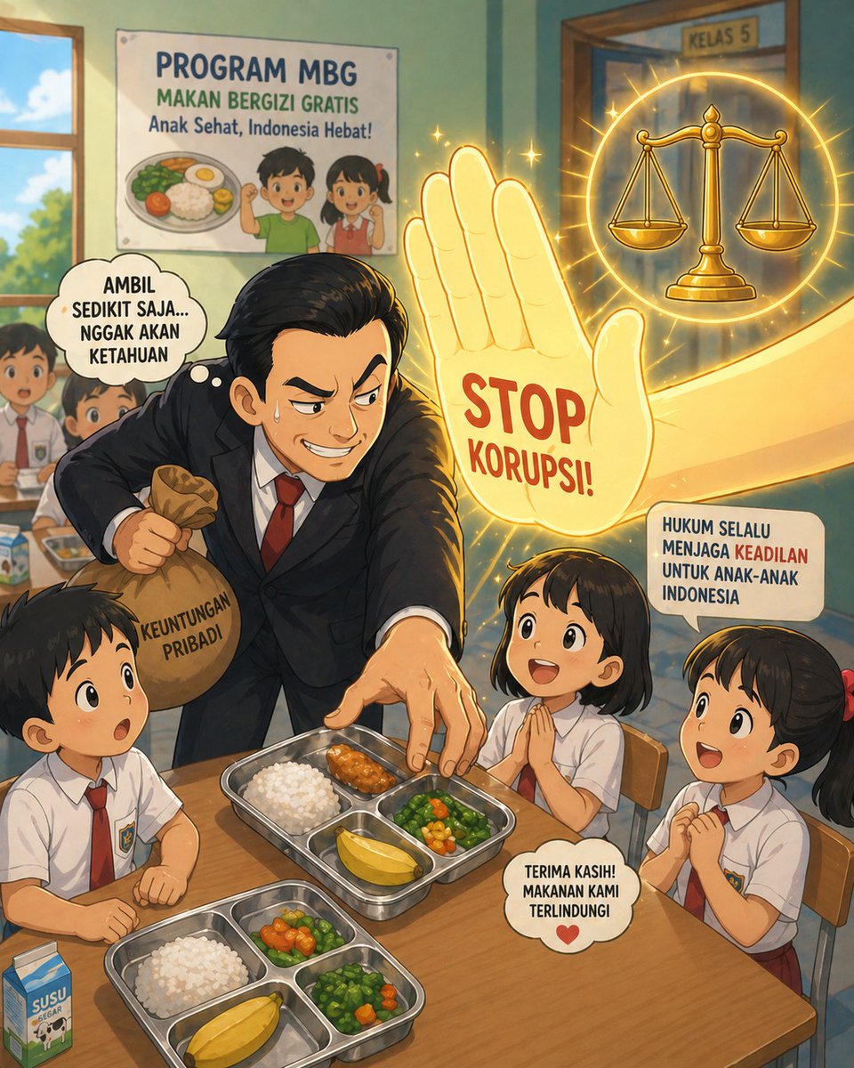 ikraam's tweet photo. Jangan di korupsi yaa pliss  buat masa depan anak anak 
#MBG #korupsi https://t.co/XrLcJspvpM