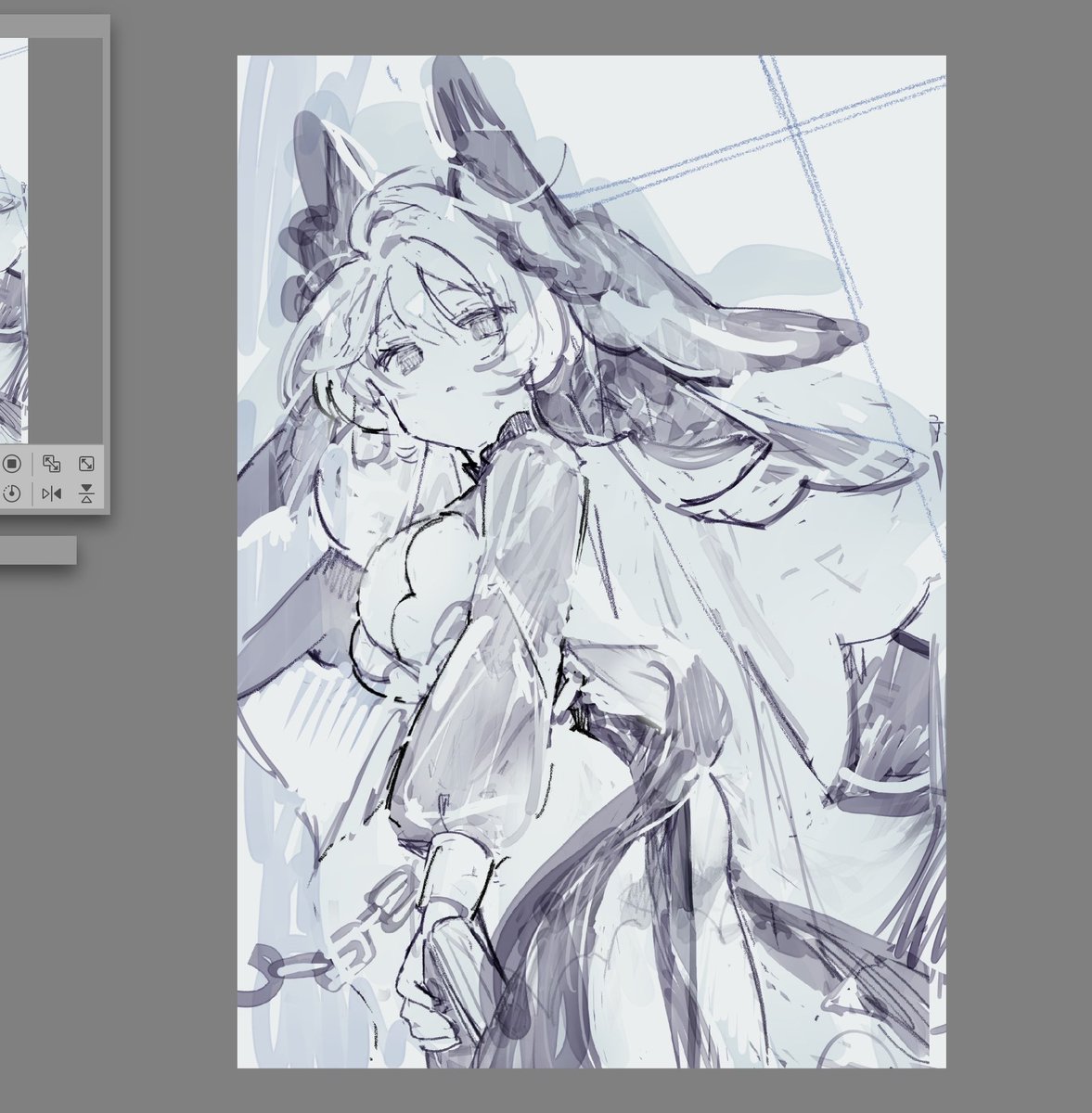 somukase's tweet photo. 죠안이 죠안 #Trickcal #wip https://t.co/0vjgDreYGh