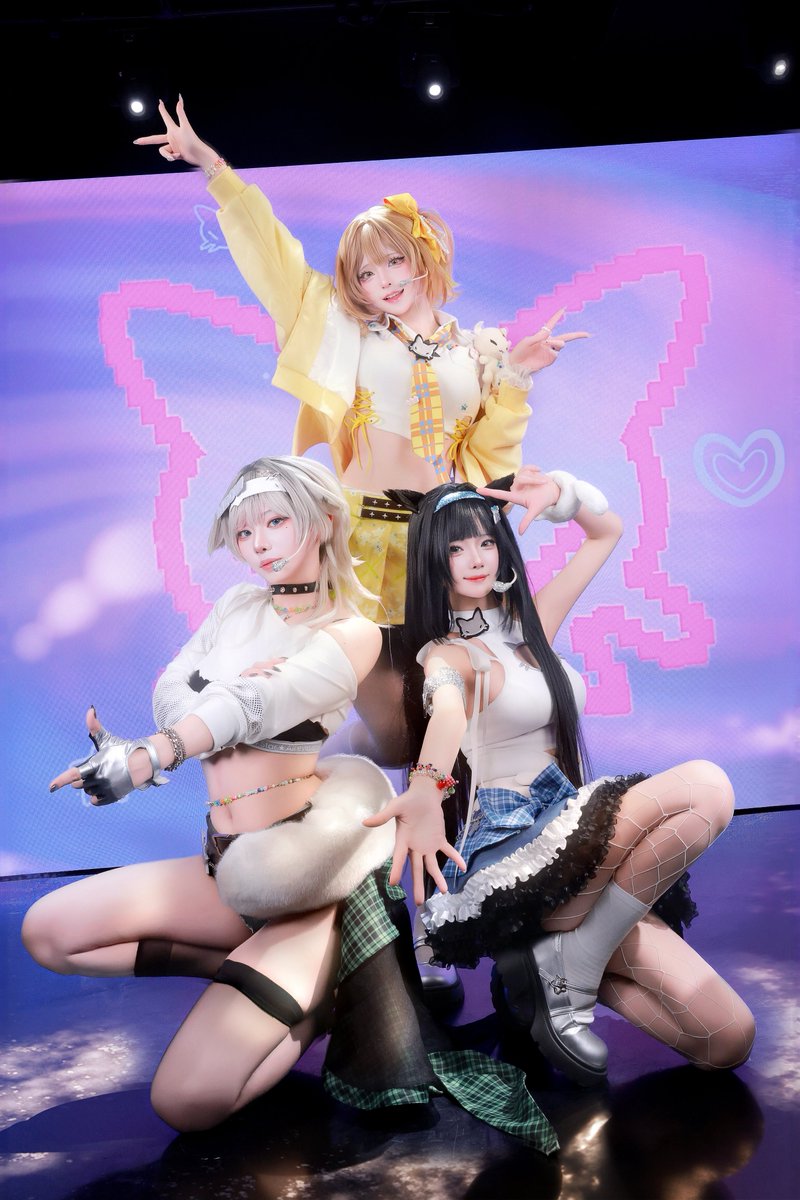 siru_0207's tweet photo. 🌟ANIS @siru_0207 
✨PRIKA @sunyoyun 
✨MINT @cos_habom

#니케 #승리의여���니케 #니케주년 #NIKKEAnniversary #NIKKEArkStar 
#니케아니스 #NIKKEkrcosplay #NIKKEcosplay
#NIKKETTStar https://t.co/dGsZ7Ez3jM