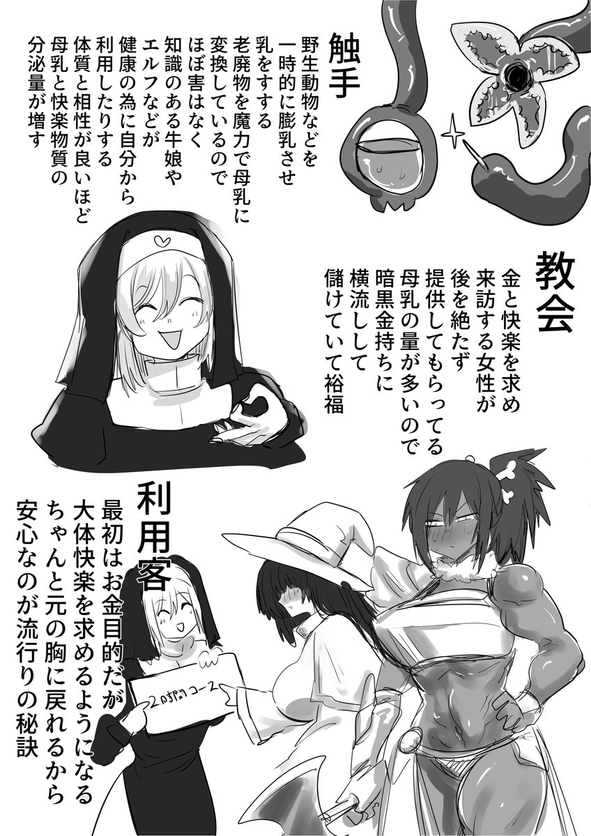 慈善膨乳搾乳教会 