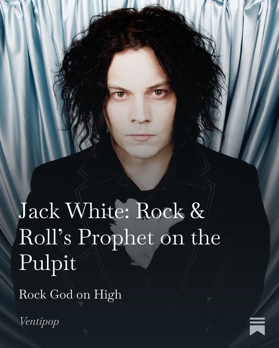 ventipop's tweet photo. Is Jack White somehow now underrated?

https://t.co/jS89FVk0Iw https://t.co/vzb7eTvPzD