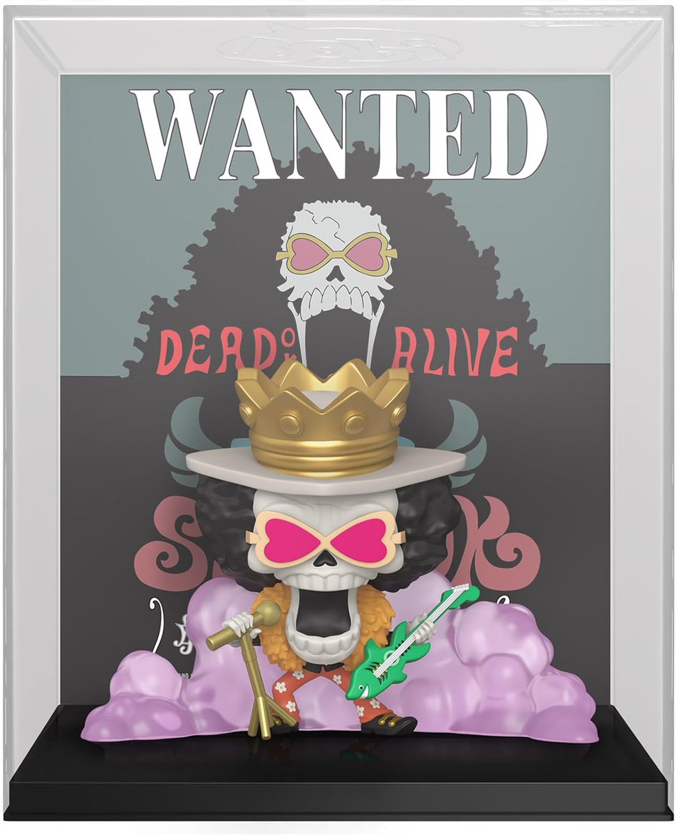 le_crocodeal's tweet image. Alerte #Funko #ONEPIECE : la figurine Funko Pop! One Piece Poster Brook (Wanted) semble être de retour sur Amazon à 24.79€ !

👉 Voir l'offre : amzn.to/4kFvcmg #publicité