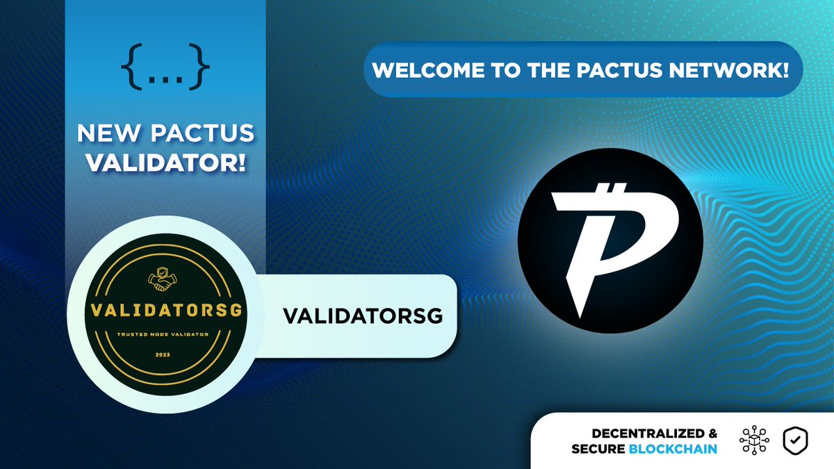 Pactus Blockchain tweet media