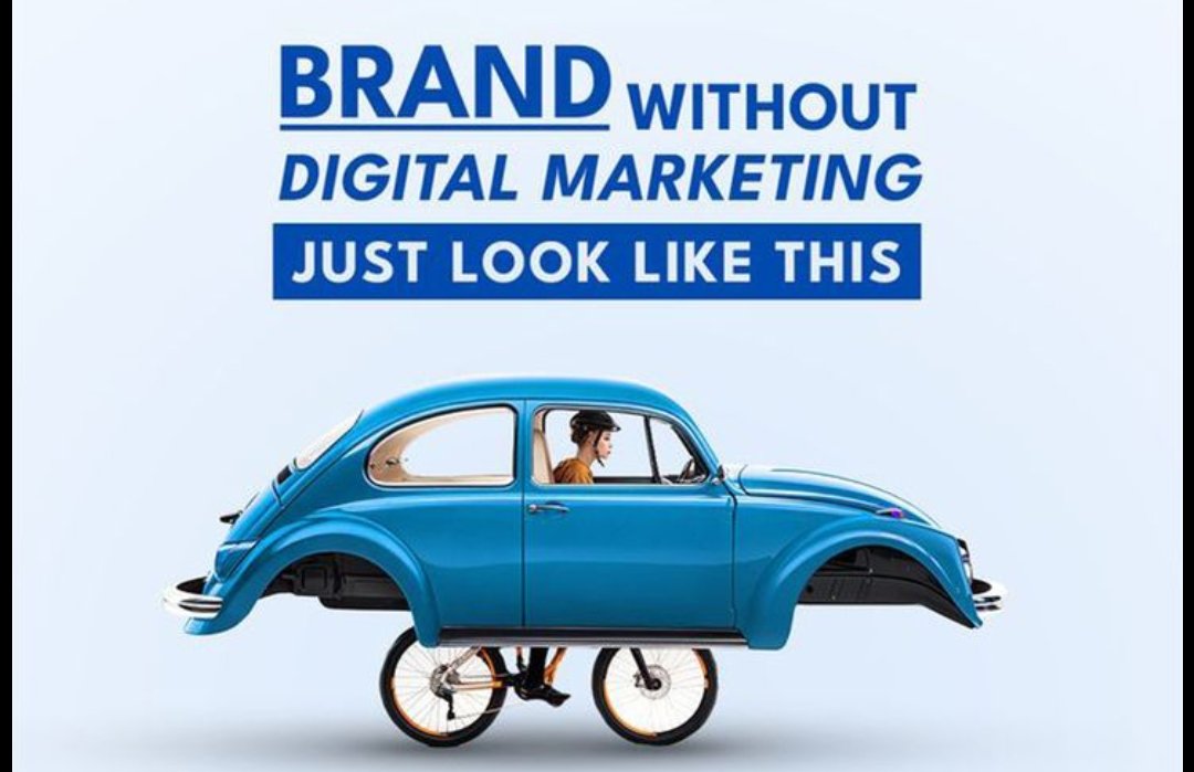 SamuelWill30746's tweet image. Your brand without digital marketing is like this…

Looks like a car 🚗  
Moves like a bicycle 🚲  

No visibility.  
No growth.  
No momentum.  

Digital strategy isn’t optional anymore, it’s the engine behind modern brands.

#DigitalMarketing #MarketingStrategy #BrandGrowth