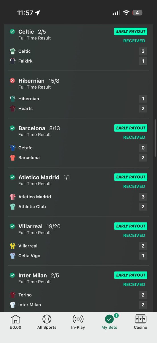 JordanD78679745's tweet photo. @BrentBO15 @bet365 @bet365help For 150k I got a cash out for 5.2k when hibs were winning https://t.co/Qq9r3Lt8Wt
