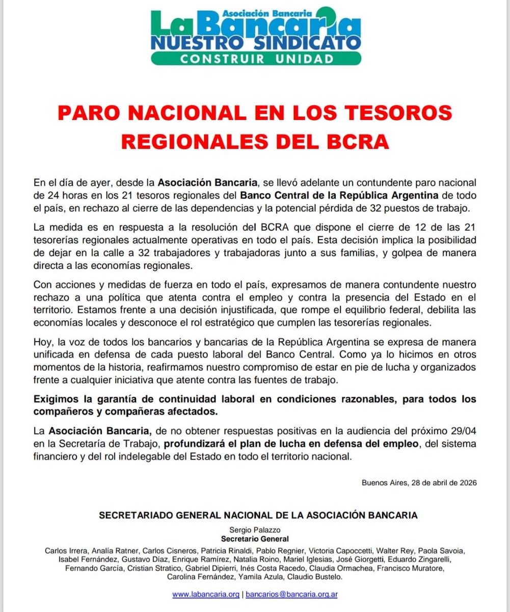 Sergio Omar Palazzo tweet media