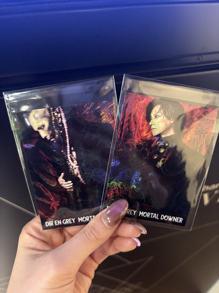 DIR EN GREY 交換
MORTAL DOWNER 早期予約特典

【譲】 薫さん  敏弥さん
【求】 京さん

本日インスト会場、もしくは明日ライブ会場にて交換希望です。
交換可能な方はリプまたはDMにてご連絡よろしくお願いいたします。
