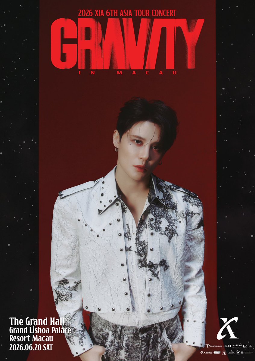 シュンさん専用 2026 XIA 6TH ASIA TOUR CONCERT 'GRAVITY' 🪐 MACAU 📍 The Grand