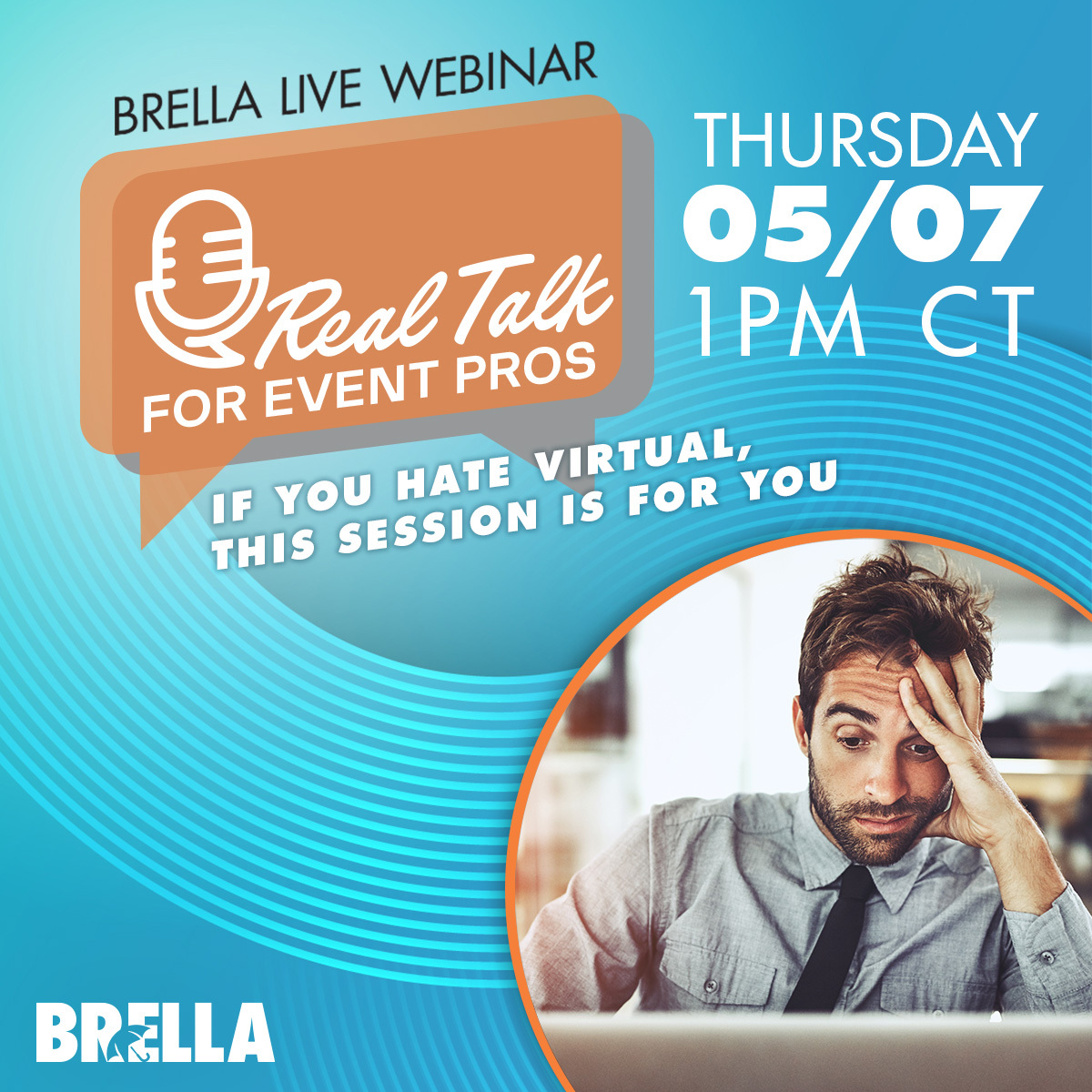 BrellaProd's tweet photo. 📢Real Talk returns!📢
We sit down with virtual engagement Maestros John Chen &amp; Kassy LaBorie to talk tactics for making genuinely engaging and effective experiences. 
✅Why Virtual?
✅What Engages?
✅What’s the Proof: Measuring ROV (Return on Virtual).
🔗https://t.co/jz2N1NfFuO https://t.co/jc2wM0l6Dm