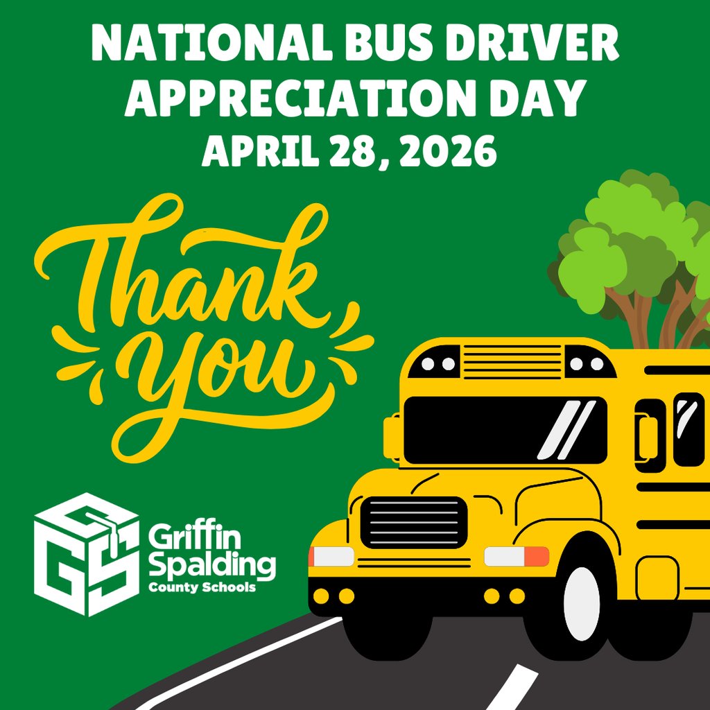 AZKStrong's tweet photo. Today is National School Bus Driver Appreciation Day! Let's honor and celebrate our school bus drivers, who ensure the safe transportation of students to and from school. Thank you, GSCS Bus Drivers, for taking care of our precious cargo! #THANKYOUBUSDRIVERS https://t.co/WntnWNMou1