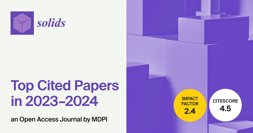 MdpiSolids's tweet photo. 📢 New Announcement!

We’ve just released our latest update on highly cited articles—highlighting impactful research making waves in the field 🌍📊

Explore the full announcement here: https://t.co/4Hyzr9gFFN https://t.co/xkeavUINbF