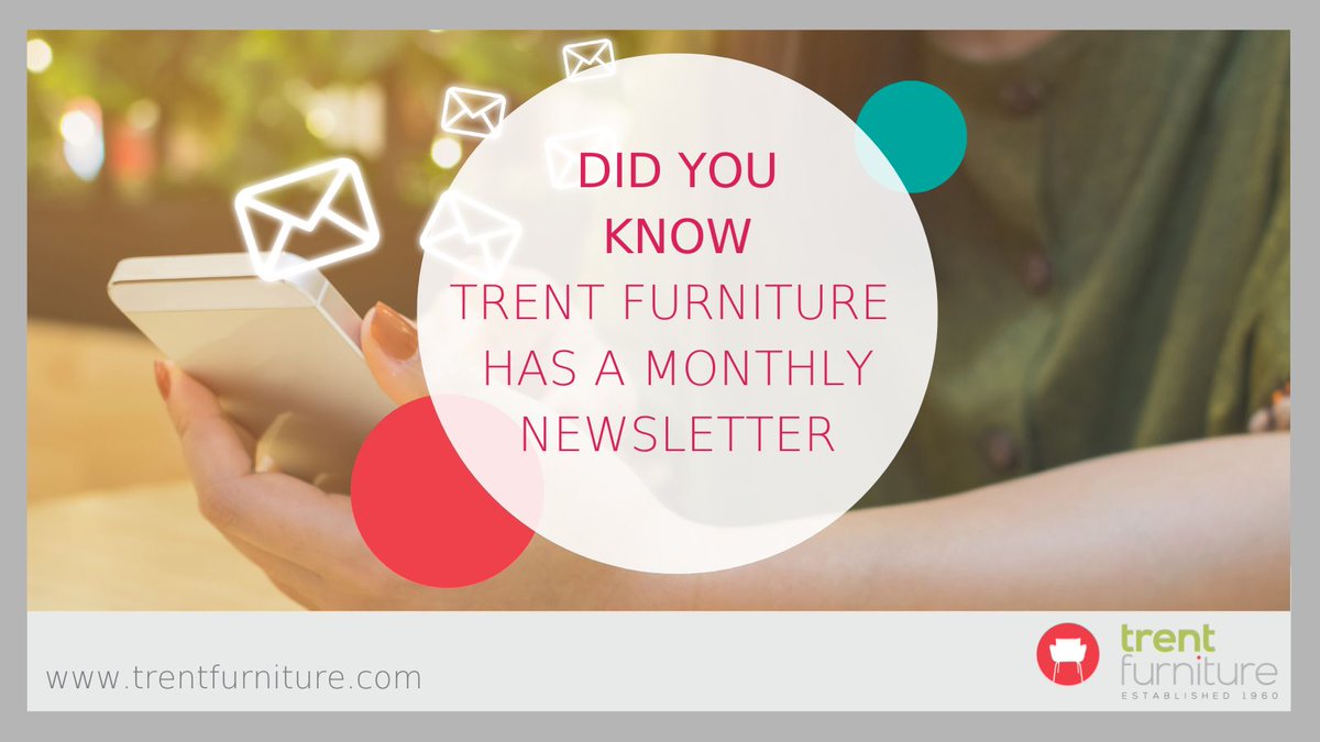TrentFurniture's tweet image. Every month we send out an email newsletter full of tips, advice and special offers for pubs, restaurants and bars. Simply sign up using the box at the bottom of our website today bit.ly/3KGxLqH #furniture #hospitality #newsletter