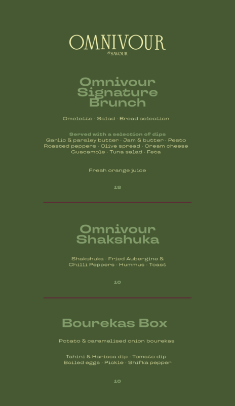 savourbakecafe's tweet image. A look at the launch menu 👀

Signature brunch 🥖
Shakshuka 🍳
Bourekas 🥐

Open 9am-3pm
Takeaway for now 🛍️

#omnivour #newcastlefood #gateshead #brunchnewcastle #neweats #takeaway