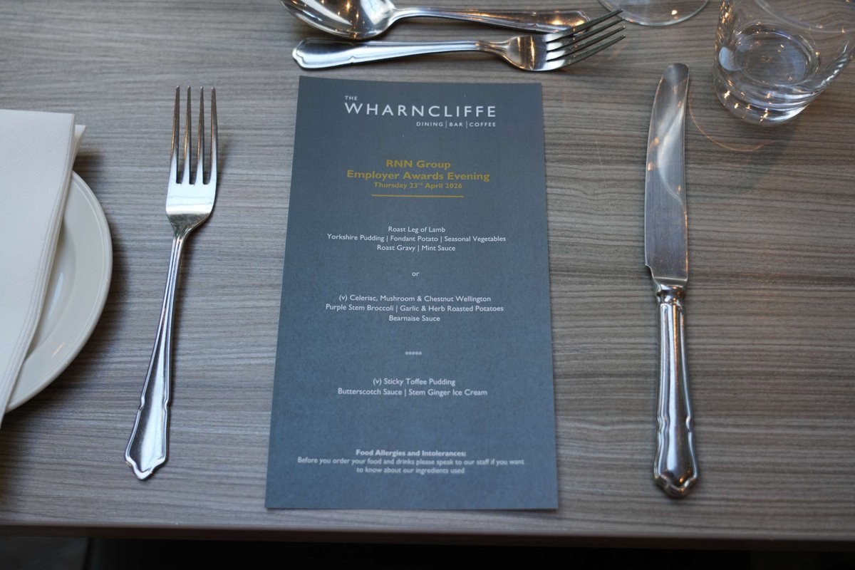 RotherhamColl's tweet image. A huge well done to our Catering and Hospitality learners for their fantastic work hosting the RNN Group Employer Awards last week at the Wharncliffe! 👏

#Catering #Hospitiality #Awards #Rotherham #College #Employer