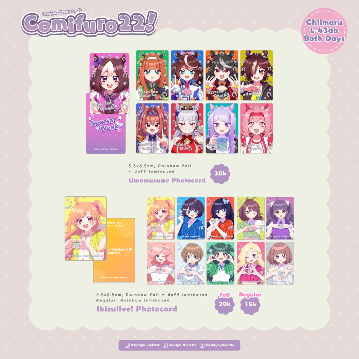 Ashlyn 🐰💜 CF22 L-43ab tweet media
