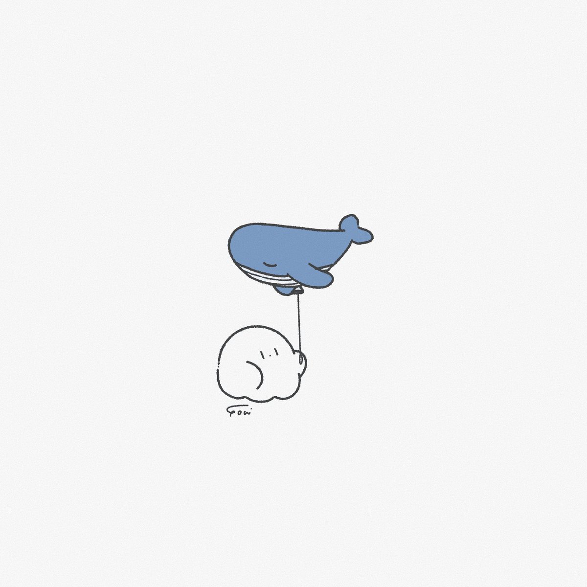 ‍ くじらの風船 🐋 ‍‍
