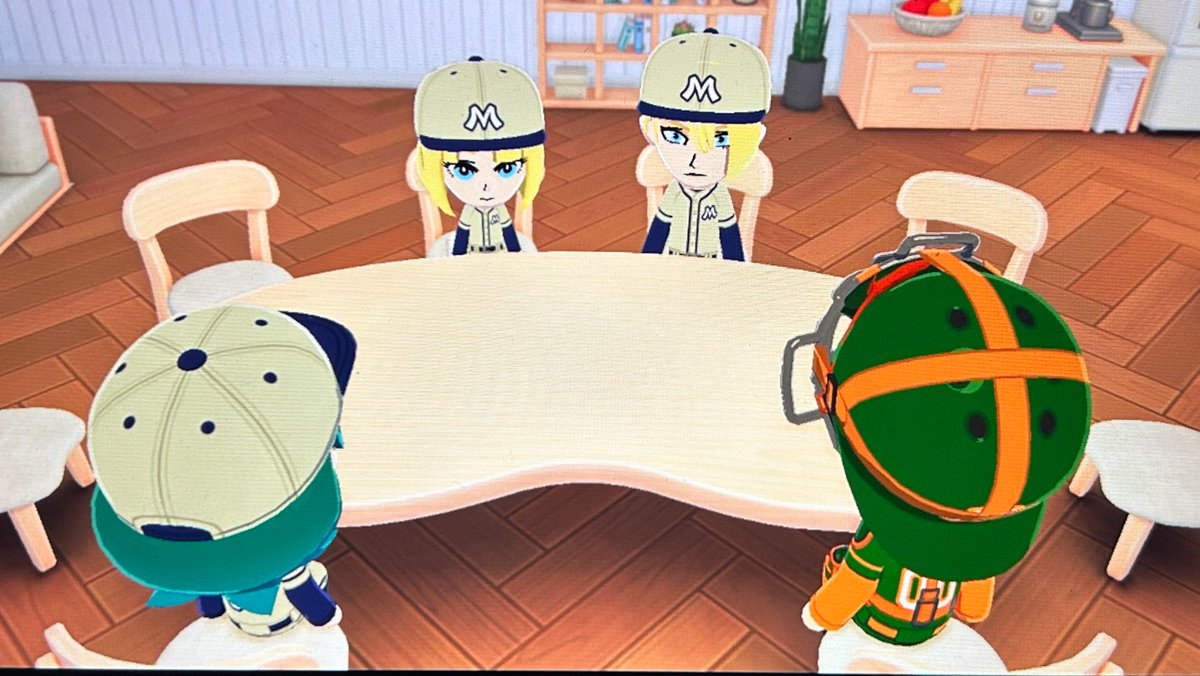 みんなずっとキャッチボールしてるからユニ配布したのに配布したら全然やらなくなった