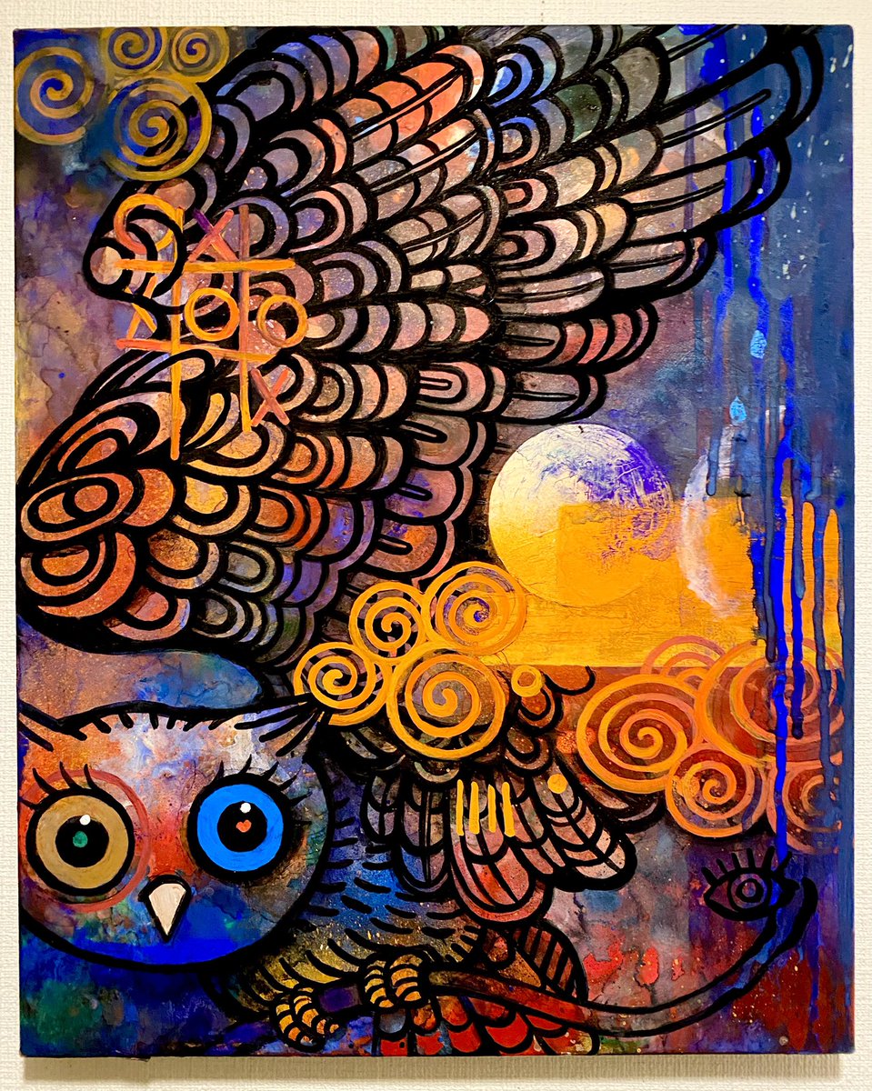 Sota7321's tweet image. "夜の気配/ Night Whisper" (410×318)
#contemporaryart #illustration