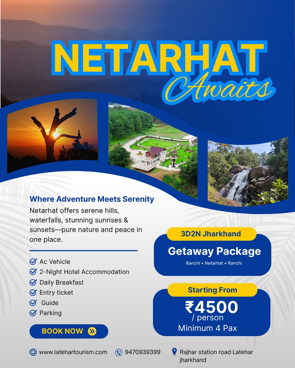 Latehar Tourism® tweet media