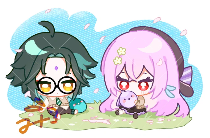 Edamame! ขอบคุณที่ไว้วางใจให้มิได้วาดเด็กๆนะคะะ #commissionTH #Commission