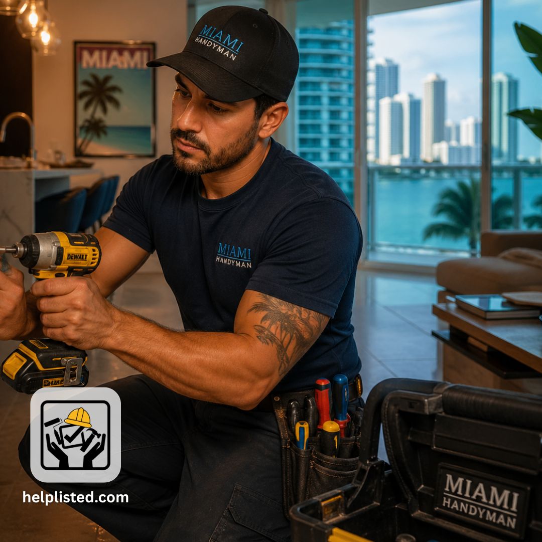 HelpListed's tweet photo. Need a handyman in Miami?
Find local experts for repairs and home improvement.
View the page:
 https://t.co/INMpV0zMkR
Explore more:
 https://t.co/2p5CSLjW9k
Follow on LinkedIn:
 https://t.co/ge3vjopfoQ https://t.co/6vDO2CTusL