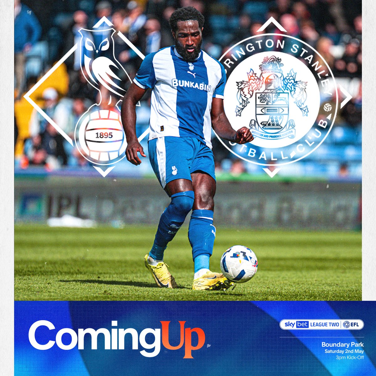 OfficialOAFC's tweet image. 🏡 Our final game of the season this Saturday.

🎟️ Get your tickets for the best prices ahead of matchday. #oafc

Online sales 👉 bit.ly/3LJhAWt