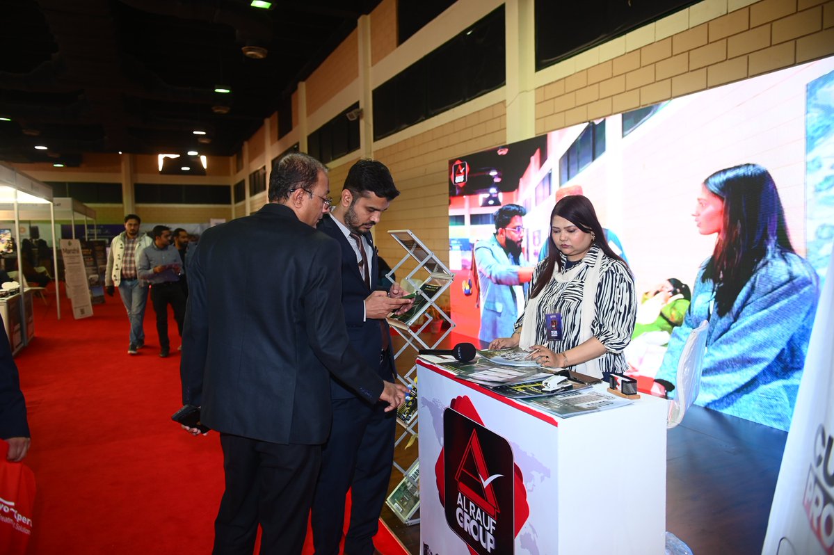 BuildAsia's tweet image. Spotlight on 𝐀𝐋 𝐑𝐀𝐔𝐅 𝐆𝐑𝐎𝐔𝐏 at the 19𝐭𝐡 𝐁𝐮𝐢𝐥𝐝 𝐀𝐬𝐢𝐚 𝐈𝐧𝐭𝐞𝐫𝐧𝐚𝐭𝐢𝐨𝐧𝐚𝐥 𝐄𝐱𝐡𝐢𝐛𝐢𝐭𝐢𝐨𝐧 𝐚𝐧𝐝 𝐂𝐨𝐧𝐟𝐞𝐫𝐞𝐧𝐜𝐞𝐬! 📸

#BuildAsia #ExhibitionSuccess #ConstructionIndustry #Innovation #AlRaufGroup #BuildAsia2026