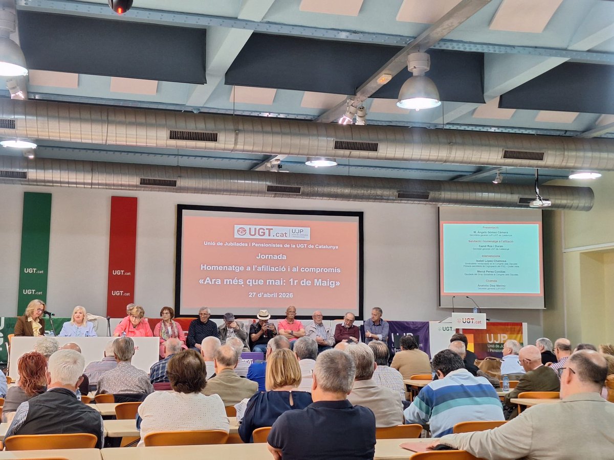 Fespbaix's tweet photo. Des de la UGT Baix Llobregat SP, vam acompanyar ahir els companys i companyes de la UJP en aquest acte de reconeixement. Recordar la nostra història és la millor manera de guanyar el futur.
Ara més que mai, compromís i unitat! 🤝🔴
@ugtcatalunya @ugt_sp_cat https://t.co/0H50aoopv1