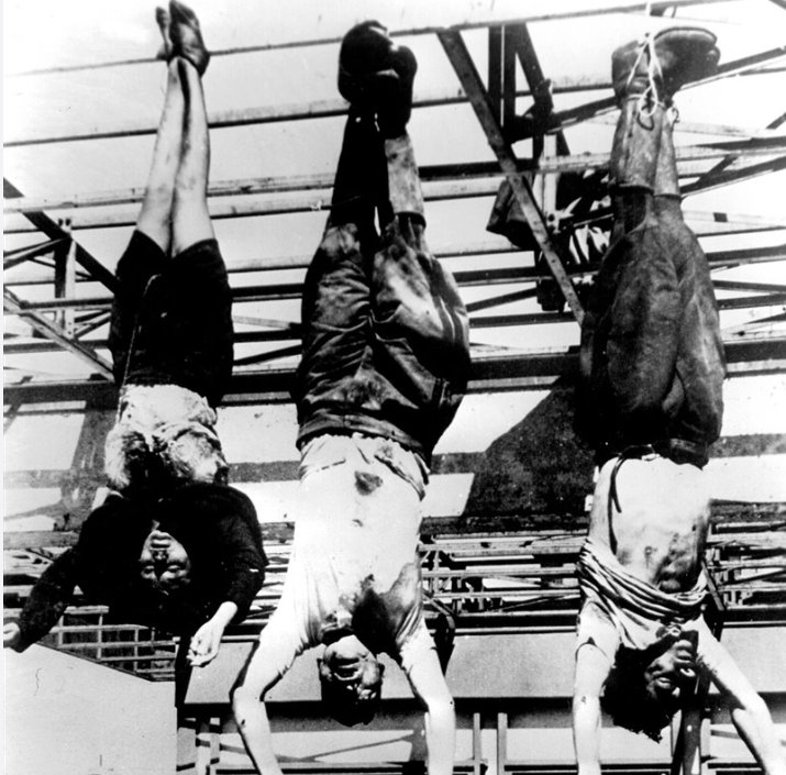 È incredibile come tutti si siano dimenticati che oggi ricorre il giorno della morte di #Mussolini 

Il #28aprile del 1945 terminava l'esistenza di una metastasi di cui ancora ci vergogniamo.

L'algoritmo le nasconde
Ma non va dimenticato.

Credits photo ©NationalGeographics