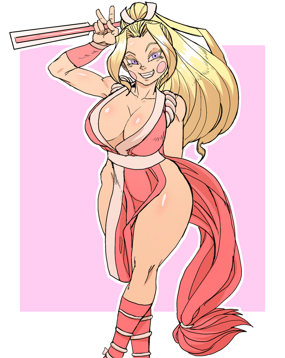 My OC Evellynn cosplaying Shiranui Mai. Hope you enjoy it, furens.