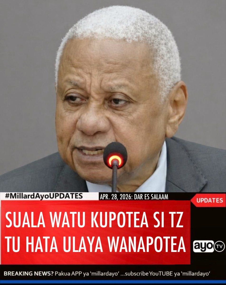 Kwahiyo kwasababu Ulaya nako watu huwa wanapotea ndo kunahalalisha vitendo vya Nduli Idd Amin Mama kuteka na kupoteza wakosoaji wake.?