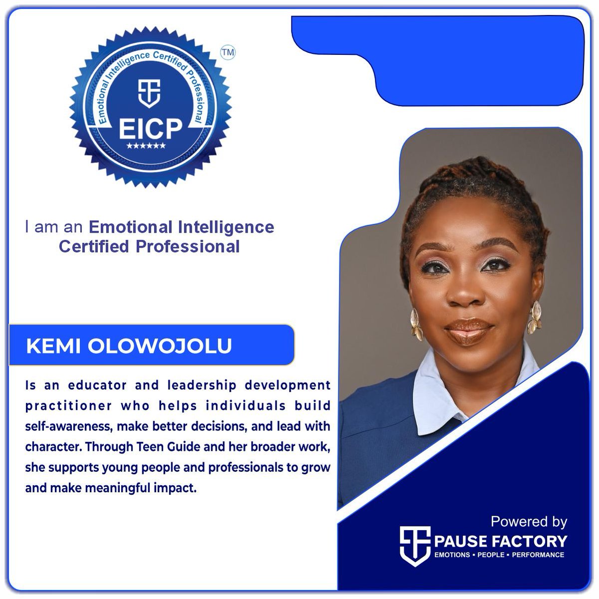 pausefactoryorg's tweet image. We are so proud of them. They came. They felt. They conquered. And somewhere out there your "someday" awaits you at the next cohort .  

#EICP #Certification #EmotionalIntelligence #Throwback #Congratulations #Training #Lagos #PauseFactory #explore