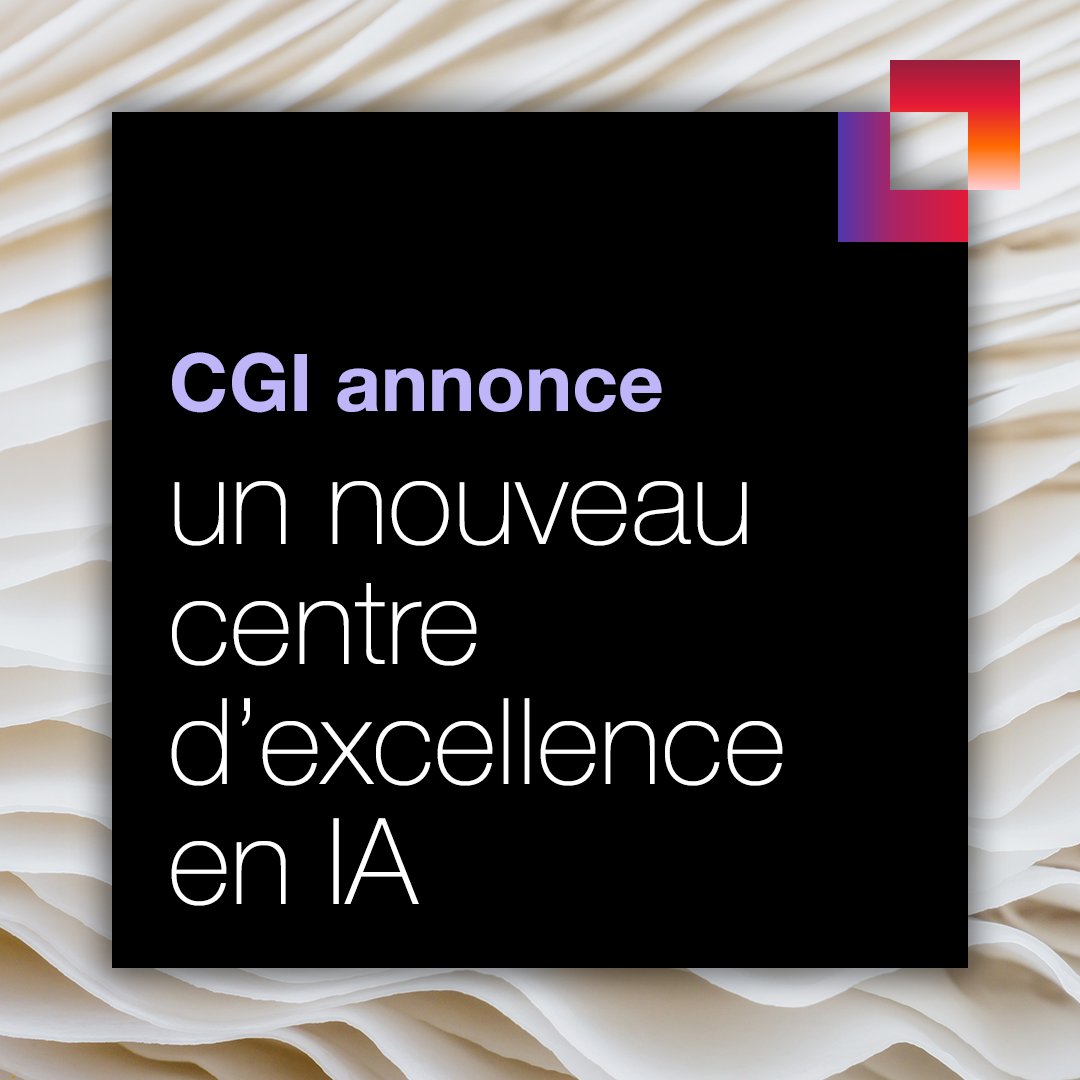 CGI_Global_FR's tweet photo. Nous créons un nouveau centre d’excellence en IA au Portugal. https://t.co/X5wGFDs3KM Le centre se concentrera sur l’IA agentique et l’IA générative, ce qui permettra aux clients de faire progresser leur transformation numérique et d’obtenir des résultats d’affaires mesurables. https://t.co/VDNfz0QfNt