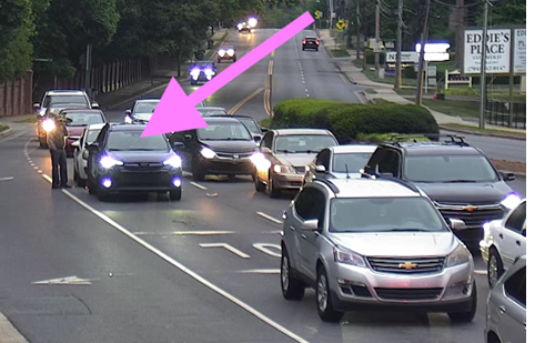 TrafficTeam9's tweet image. UPDATE: The crash is SB Sharon Amity prior to Providence Rd. blocking the right lane #clt #cltraffic #clttraffic