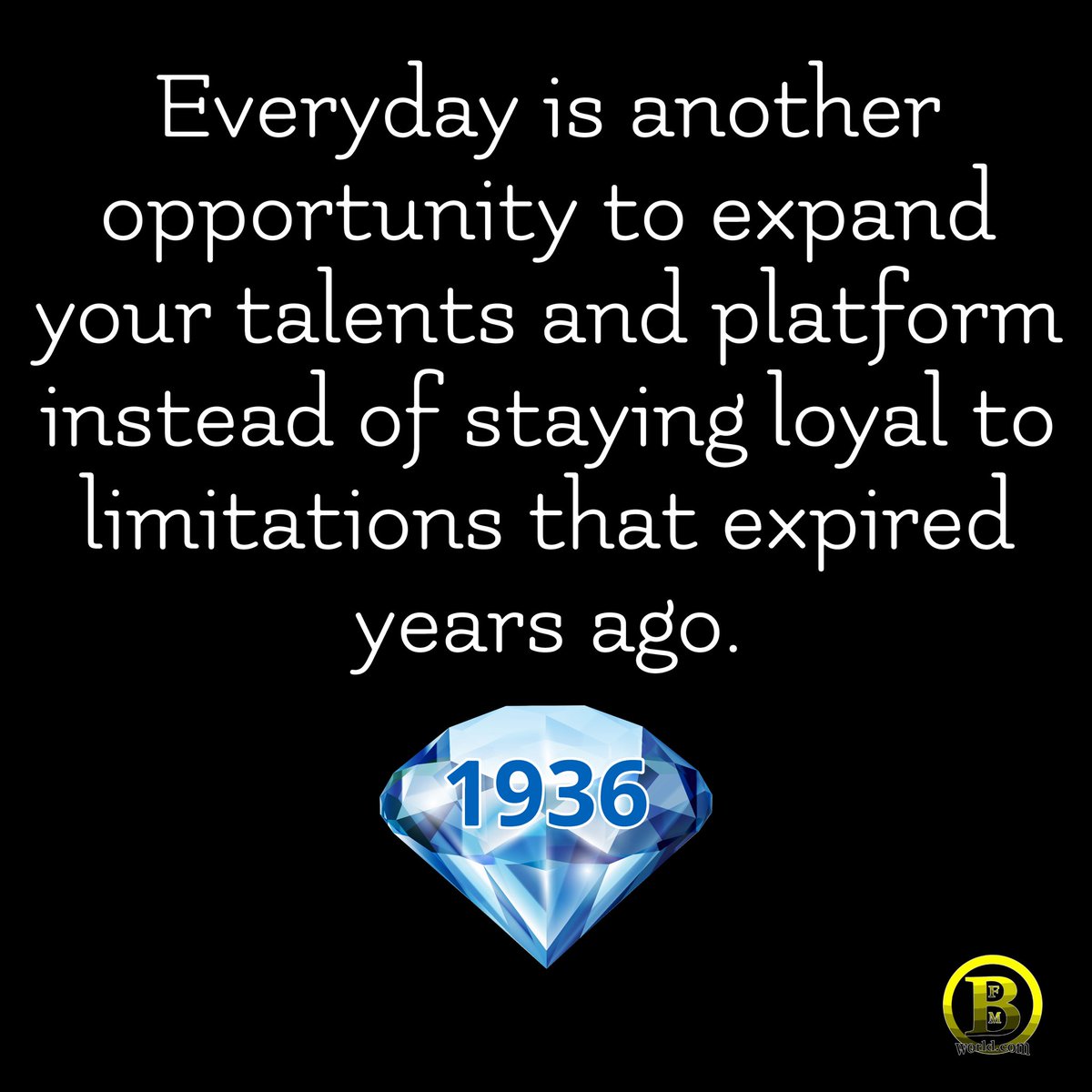 BrianFrasierM's tweet image. #bfmworldthoughts💎 BFM Gems No. 1936  #expansion #realtalk #bfmworld