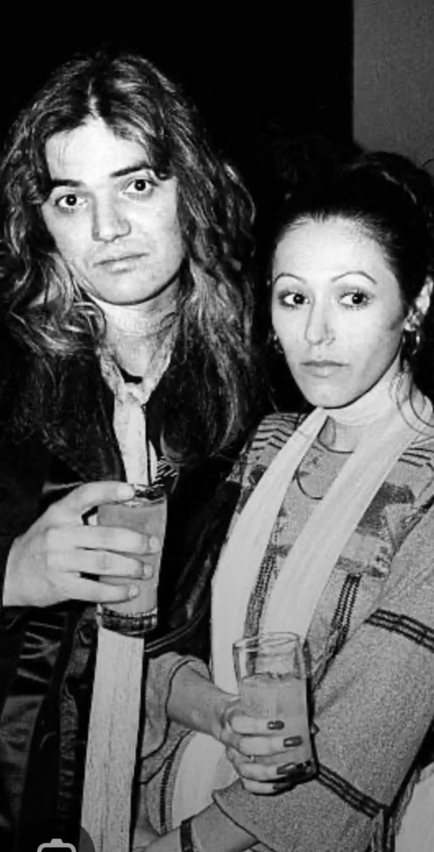 SchildChris's tweet photo. Tommy Bolin and Karen Ulibarri, New York, January 1976. https://t.co/z3gAk9vsxv