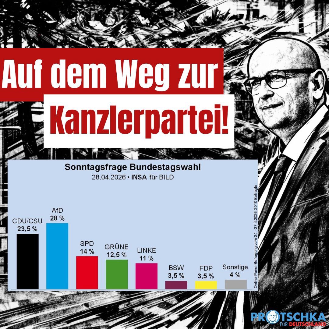 AfDProtschka's tweet image. Unaufhaltsam! 💙
#afd #union #spd