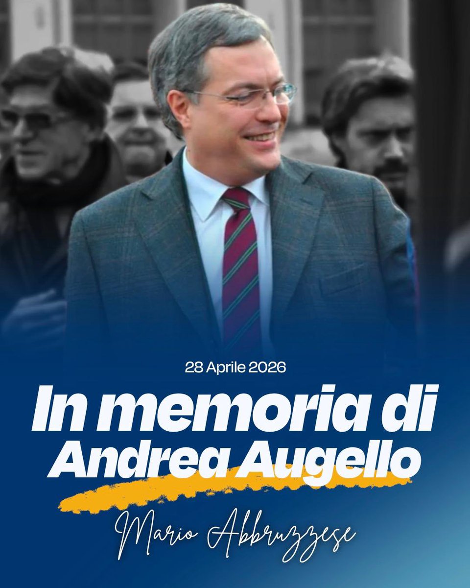 Oggi il pensiero va a un amico che ha segnato un lungo tratto del nostro cammino politico e umano. Ricordare Andrea Augello significa ricordare un uomo che ha vissuto la Regione Lazio con una passione e una competenza fuori dal comune.