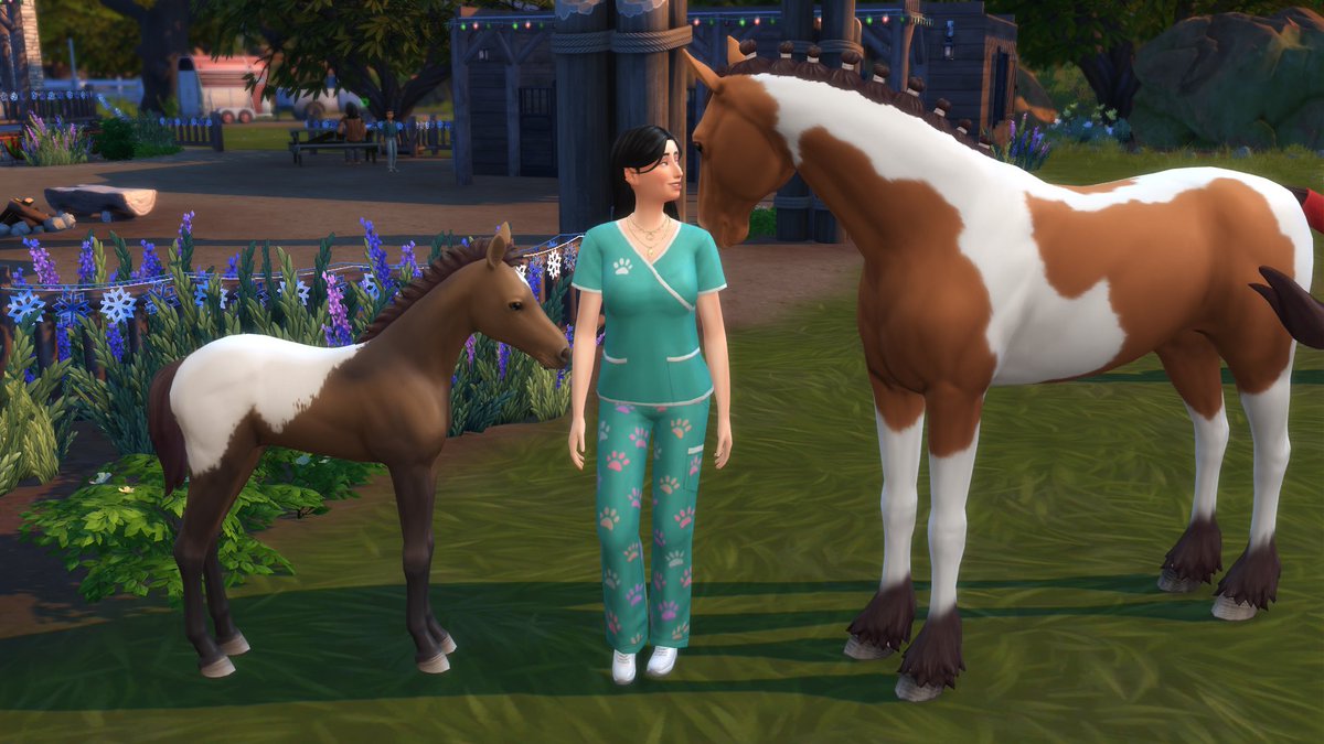 stilesxlangdon's tweet photo. Lo más bonito de jugar a este juego es poder cuidar animales ❤️🐾 #thesims4 https://t.co/CzvAJnMMTN