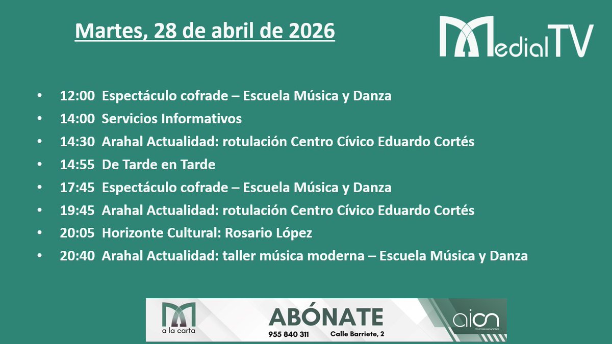 Medial TV tweet media