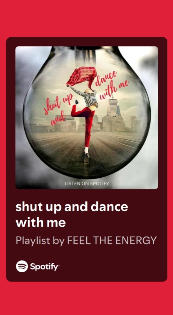 LanaToro21's tweet image. #Gratitude #MusicLovers 

I don't have IG &amp;amp; Tik-Tok but I thank @GenuineMusicLo1 for submitting my track "Skyline Chase" to his Playlist "Shut up and dance with me" 🧡🔥🎧🔥🧡

Dance Music here💯💣👇💣💯
open.spotify.com/playlist/4928i…