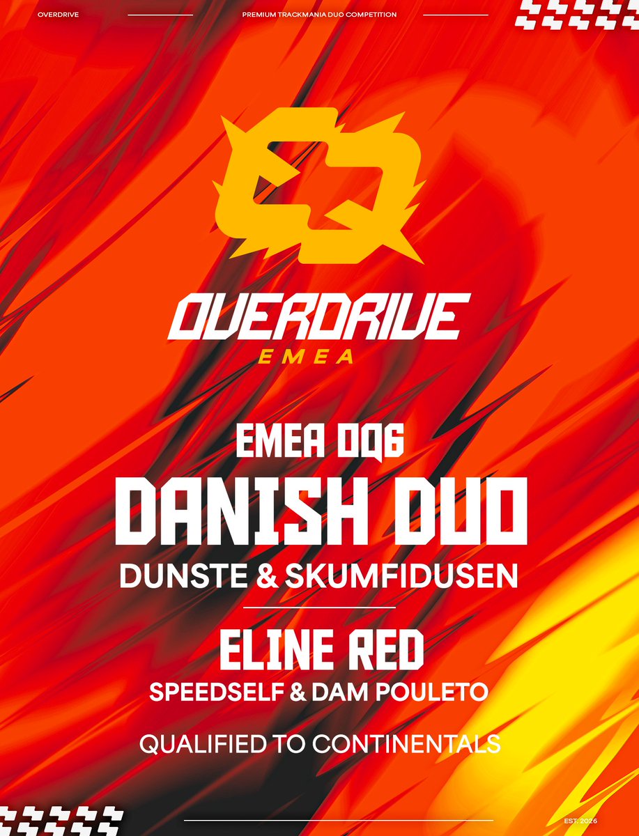OverDrive_TM's tweet photo. 🔝#OpenQualifiers 5&6 EMEA 🚨 https://t.co/xBPh7PDUxC