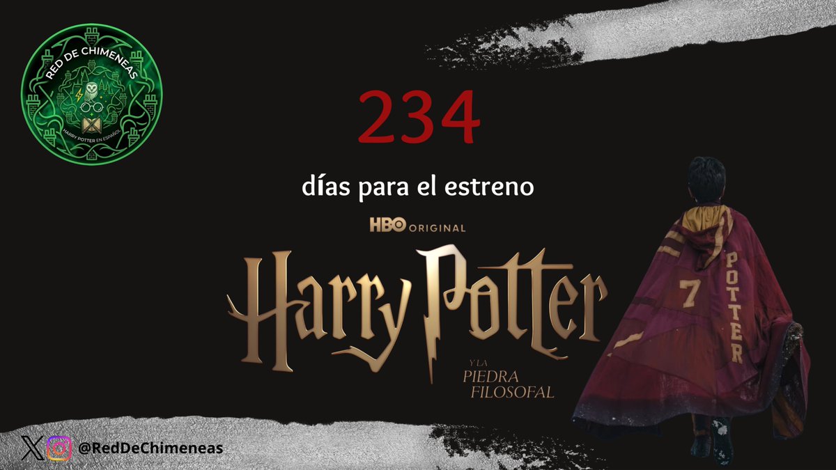 RedDeChimeneas's tweet image. Faltan 234 días para el estreno de ‘Harry Potter y la Piedra Filosofal’, la serie HBO Original en
@StreamMaxES

¡Síguenos para enterarte de todas las novedades!

*Cuenta atrás establecida para la fecha de estreno prevista el 25 de diciembre.

#HarryPotter