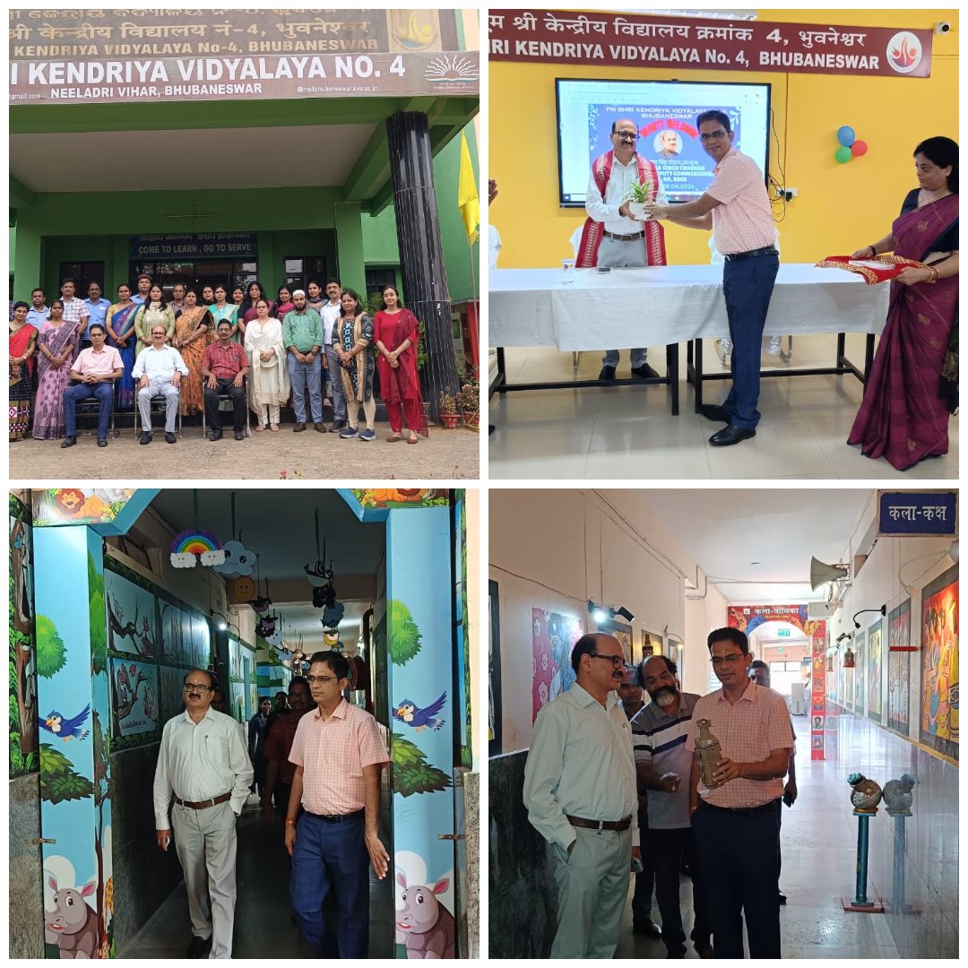 PM Shri Kendriya Vidyalaya No.4 Bhubaneswar tweet media