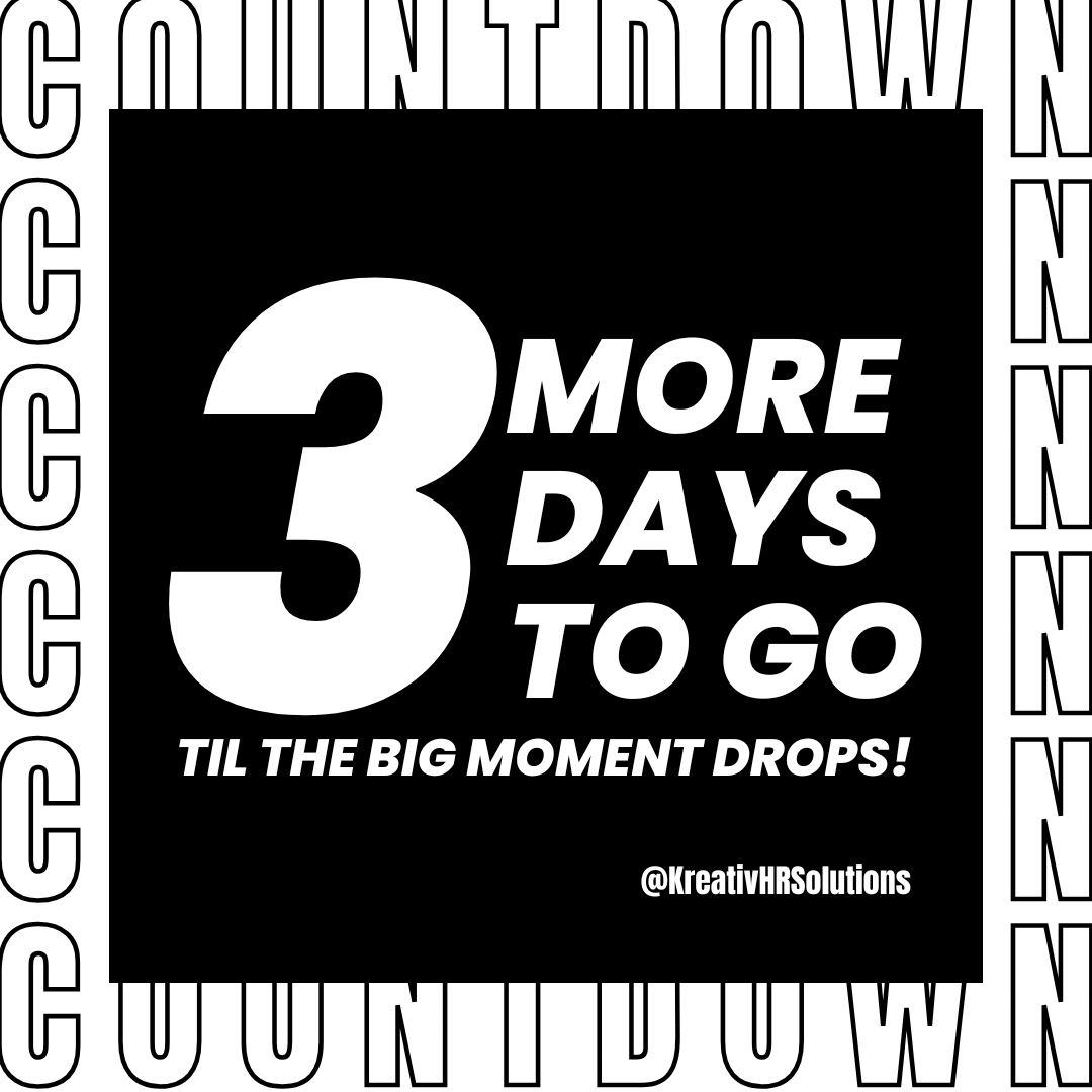 TifeAdedamola's tweet image. The Countdown is On: 3 Days to Go.

We know the challenges of modern business and career growth. That's why we’ve built KREATIV HR SOLUTIONS.

Starting May 1st, we are ready to help you transform your workforce and career.
#CareerGrowth #SmallBusinessSupport #RecruitmentSolution