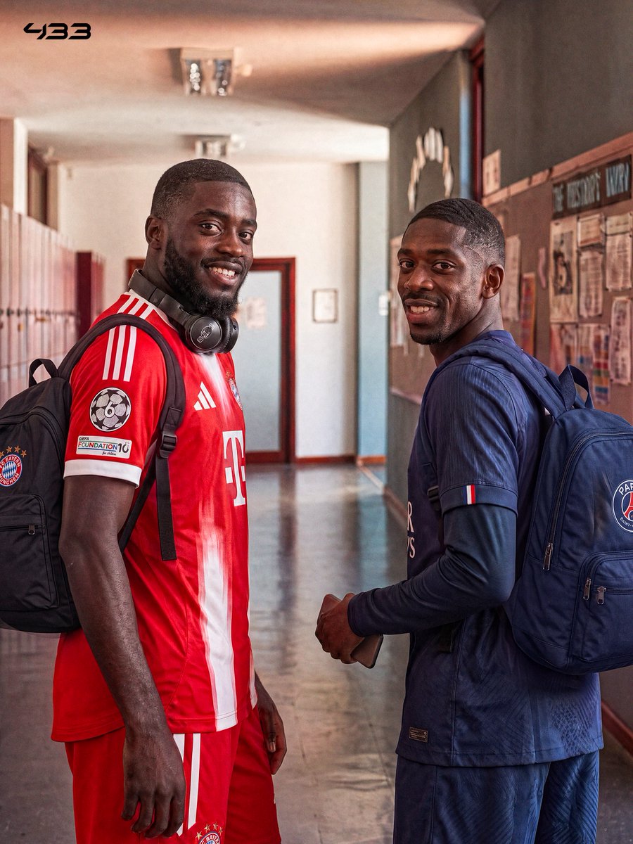 𝐓𝐇𝐈𝐒 𝐈𝐒 𝐖𝐇𝐀𝐓 𝐈𝐓’𝐒 𝐀𝐋𝐋 𝐀𝐁𝐎𝐔𝐓 ❤️

Something not everyone may know is that Dembélé and Upamecano were school friends — they grew up together in Évreux and came through the same academy.

Now they face each other on the biggest stage… and tonight, they’re