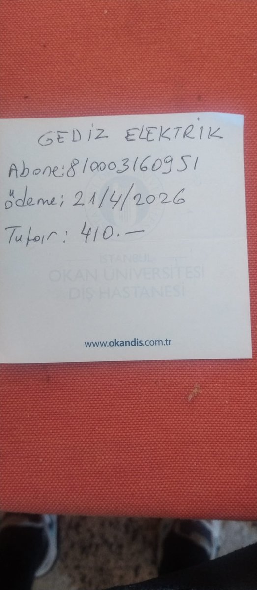 İZMİR
410 LİRALIK ELEKTRİK FATURASI VAR
ÖDEYECEK DURUMU YOK BU AİLENİN
